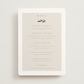 Menus