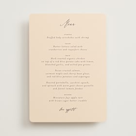 Menus