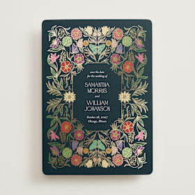 Foil-Pressed Save The Date Cards