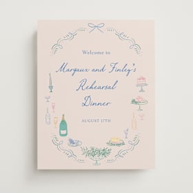 Wedding Party Signs
