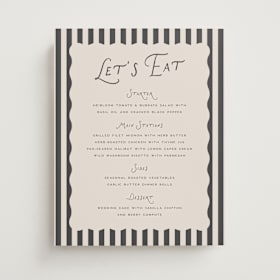 Menu Signs