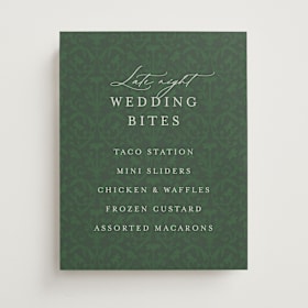 Menu Signs