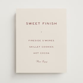 Menu Signs