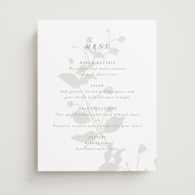 Menu Signs