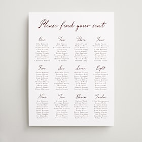 Custom Seating Charts