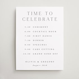 Schedule Signs