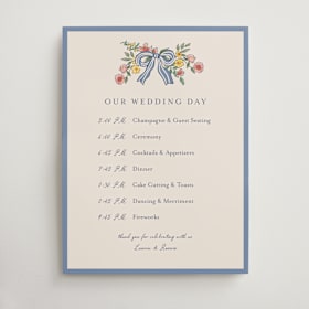 Schedule Signs