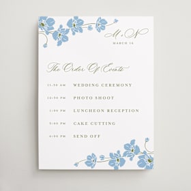 Schedule Signs