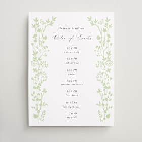 Schedule Signs