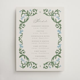 Schedule Signs