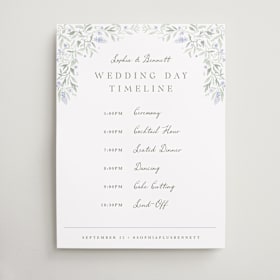Schedule Signs