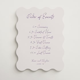 Schedule Signs