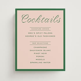 Bar Signs