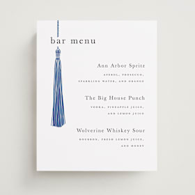 Graduation Bar Signs