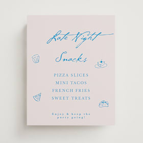 Menu Signs