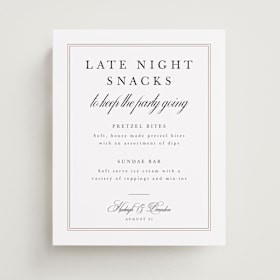 Menu Signs