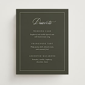 Menu Signs