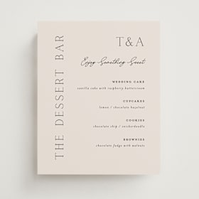 Menu Signs