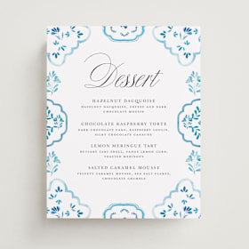 Menu Signs