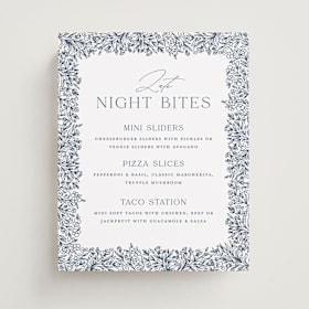Menu Signs