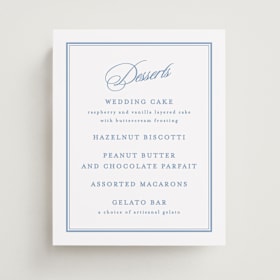 Menu Signs
