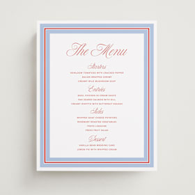 Menu Signs