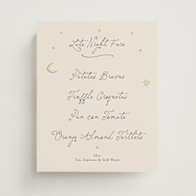 Menu Signs