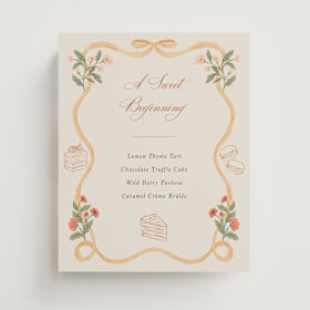 Menu Signs