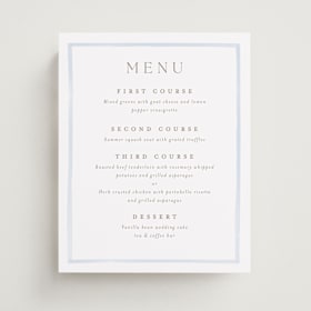 Menu Signs