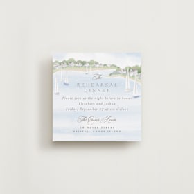 Rehearsal Dinner Cards