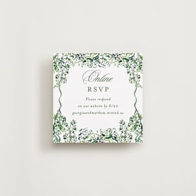RSVP Online Enclosure Cards