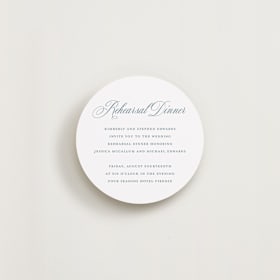 Rehearsal Dinner Cards