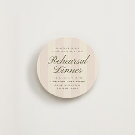 Rehearsal Dinner Cards