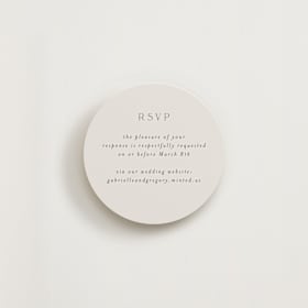 RSVP Online Enclosure Cards