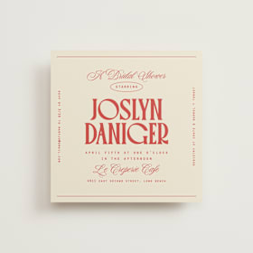 Bridal Shower Invitations