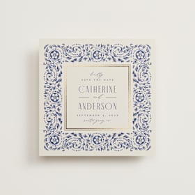 Foil-Pressed Save The Date Cards