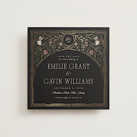 Foil-Pressed Save The Date Cards