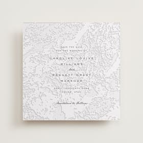 Letterpress Save the Date Cards