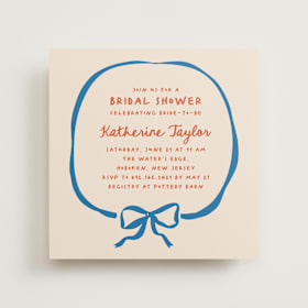 Bridal Shower Invitations