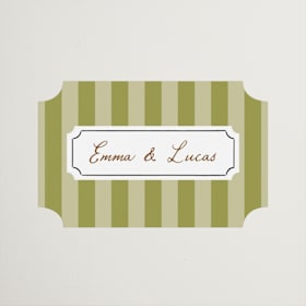Bridal Shower Favor Stickers