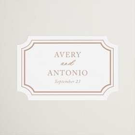 Wedding Favor Stickers