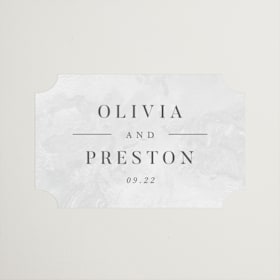 Wedding Favor Stickers