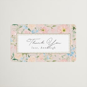 Bridal Shower Favor Stickers