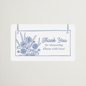 Bridal Shower Favor Stickers