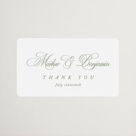 Wedding Favor Stickers