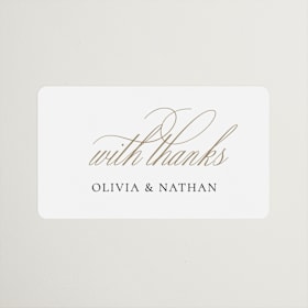 Wedding Favor Stickers