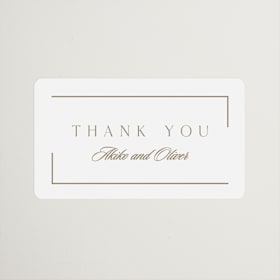 Wedding Favor Stickers