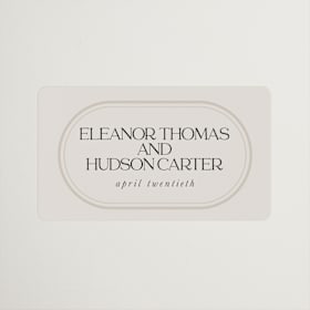 Wedding Favor Stickers