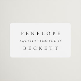 Wedding Favor Stickers