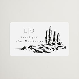 Wedding Favor Stickers